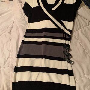 Black and White Dress